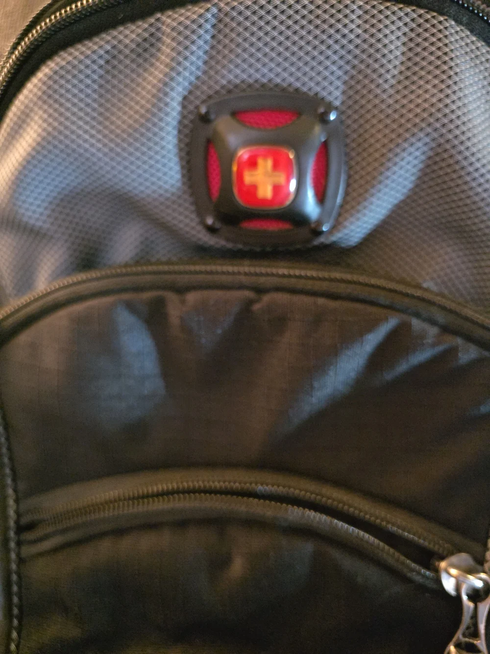 Swissgear Black & Gray Tech Backpack for Men
